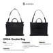 Orga Double Bag Sleek Black