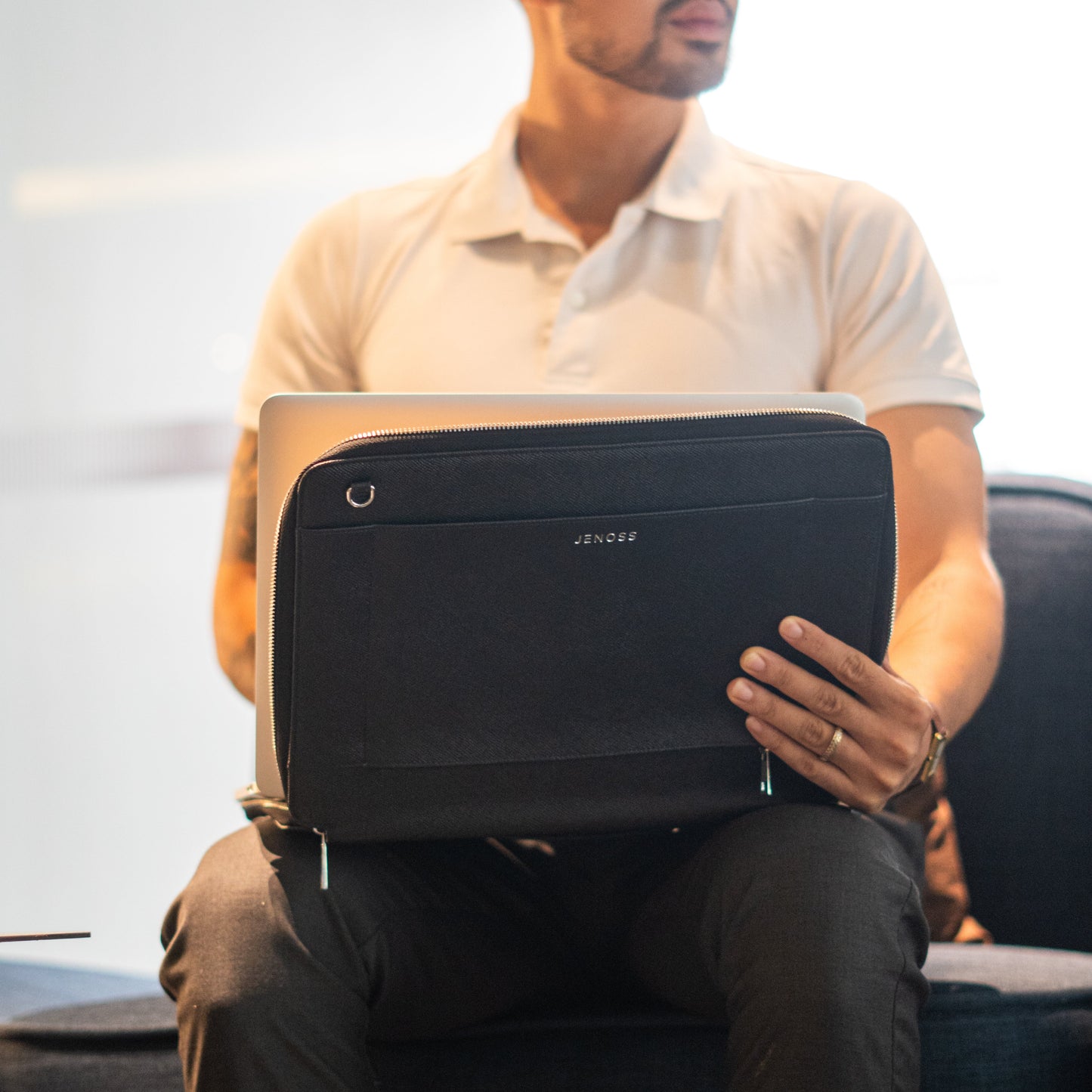 Journey Laptop Clutch