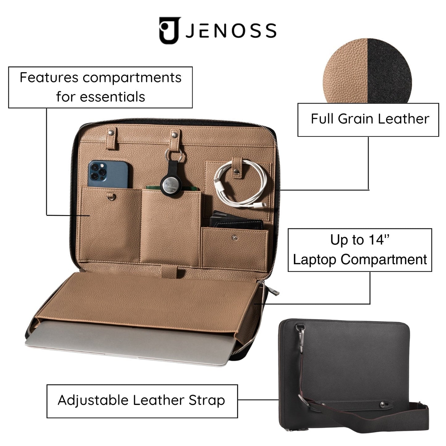 Journey Laptop Clutch