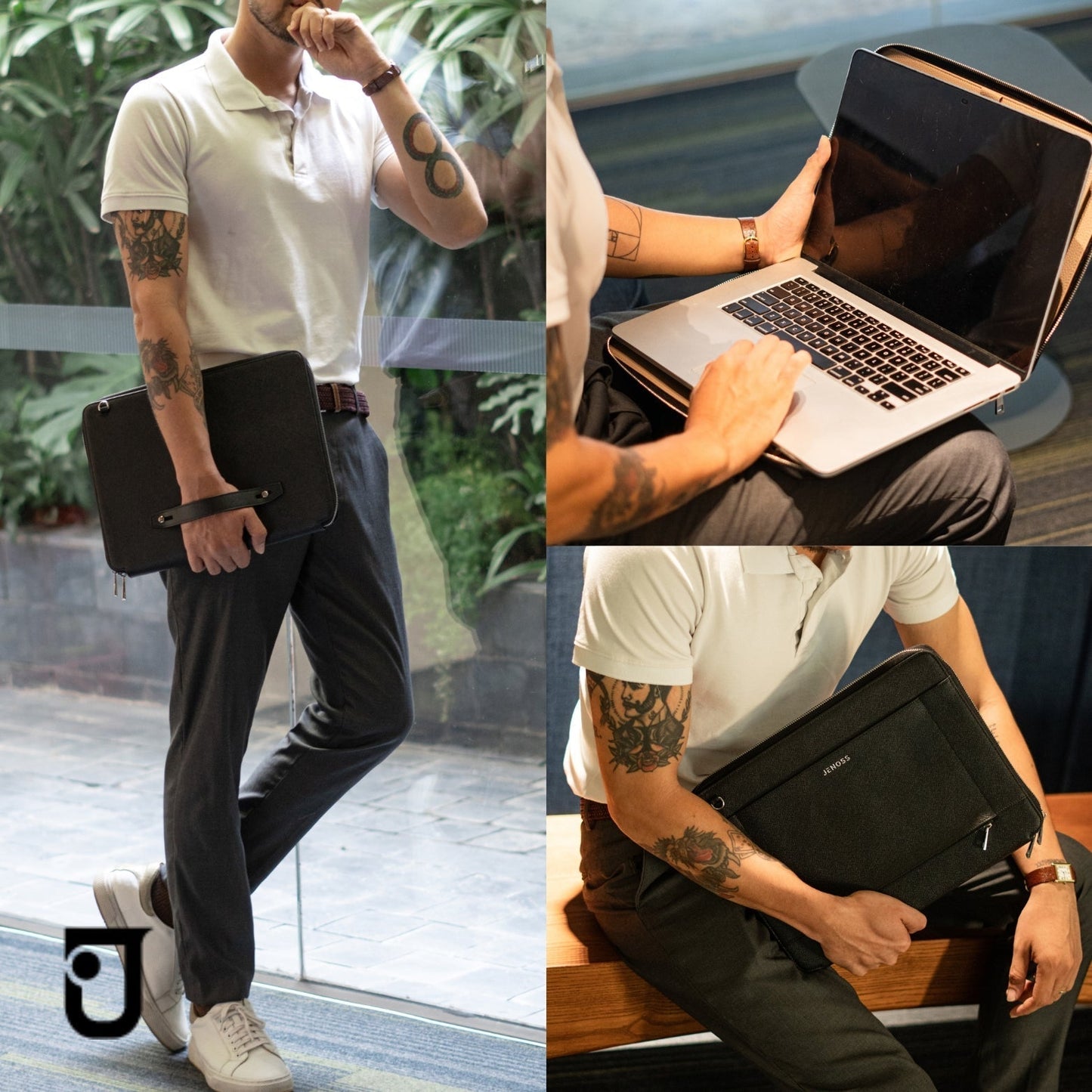 Journey Laptop Clutch