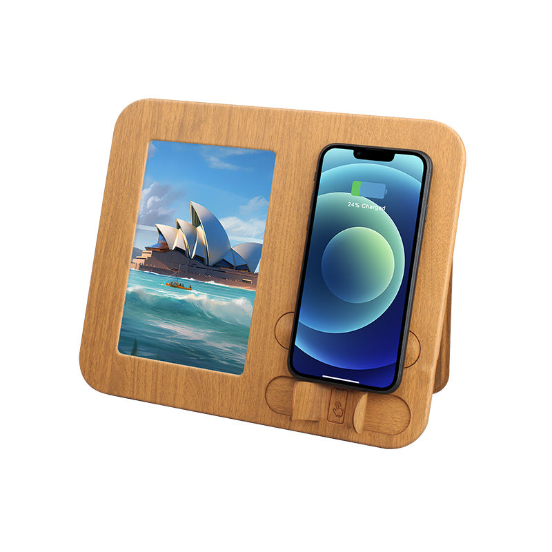 3-in-1 Wireless Charging Photo Frame