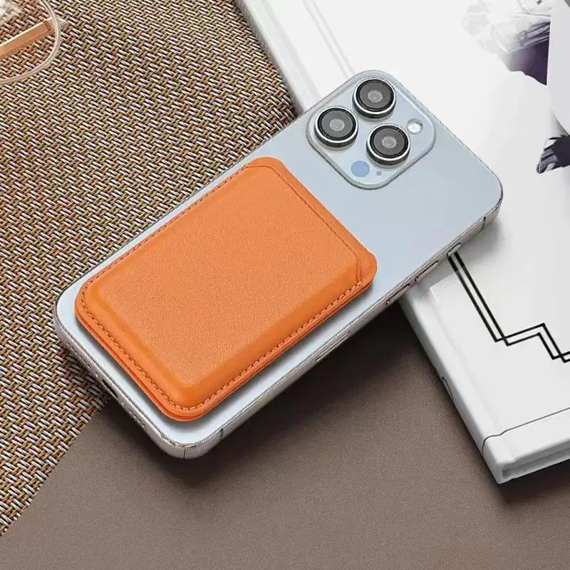 Foldable Magnetic Wallet Stand