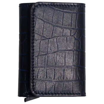 Manda - Full Grain Embossed Leather, Slim (Free Gift)