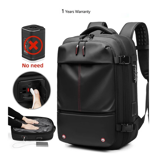 Expandable Vacuum Compression Travel Backpack
