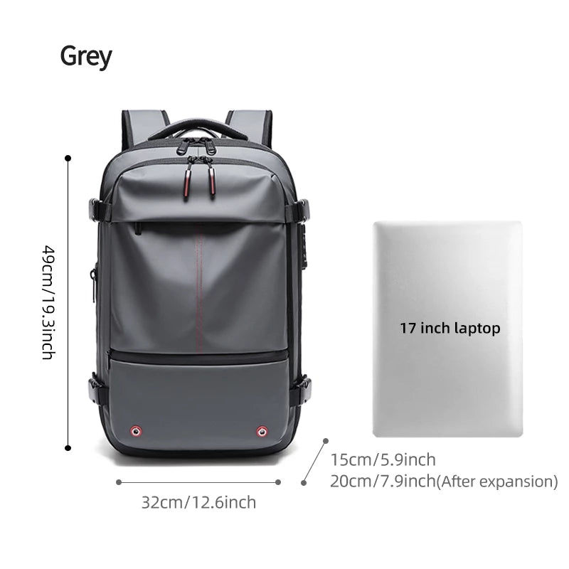 Expandable Vacuum Compression Travel Backpack