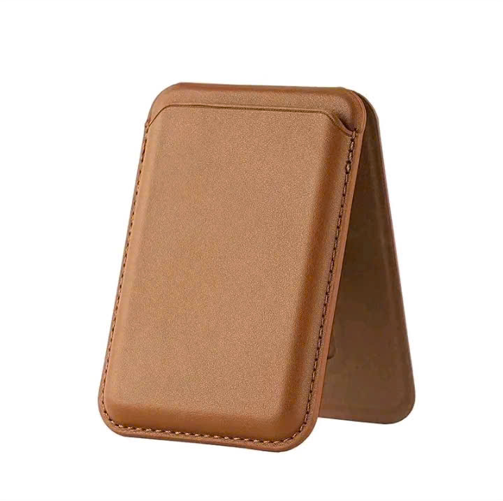 Foldable Magnetic Wallet Stand