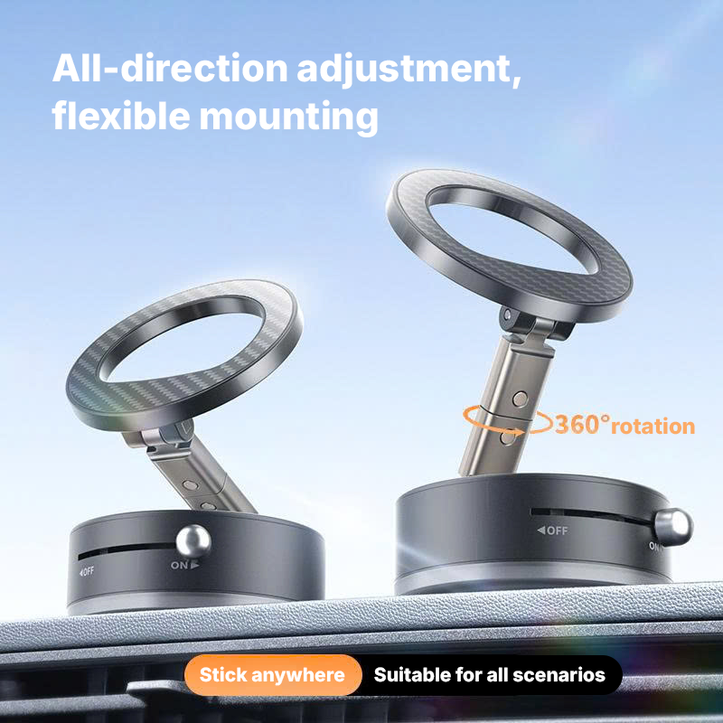 Vacuum Magnetic Suction Phone Holder