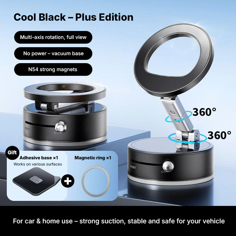 Vacuum Magnetic Suction Phone Holder