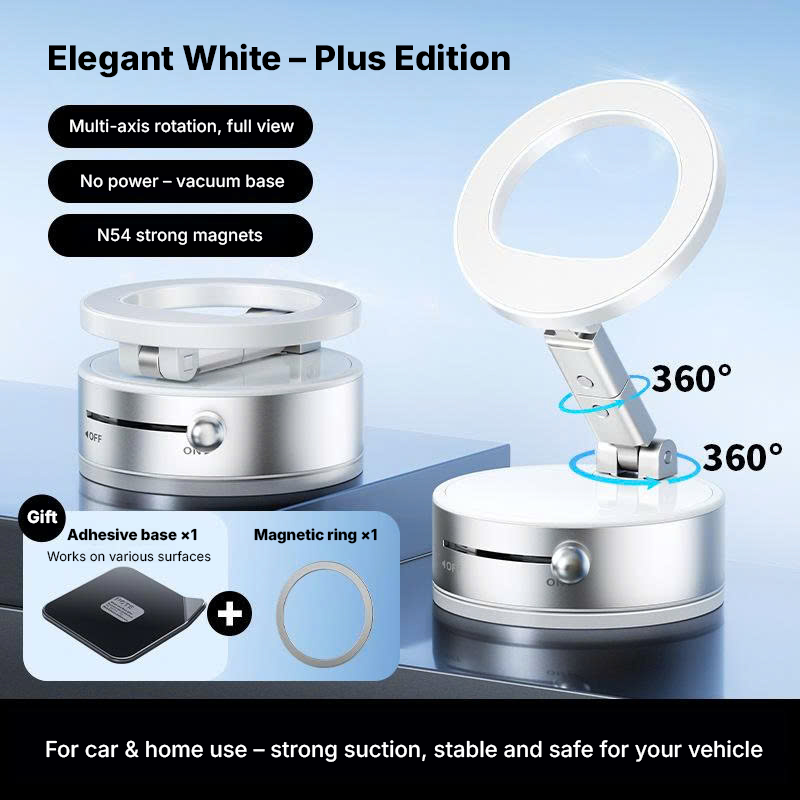 Vacuum Magnetic Suction Phone Holder