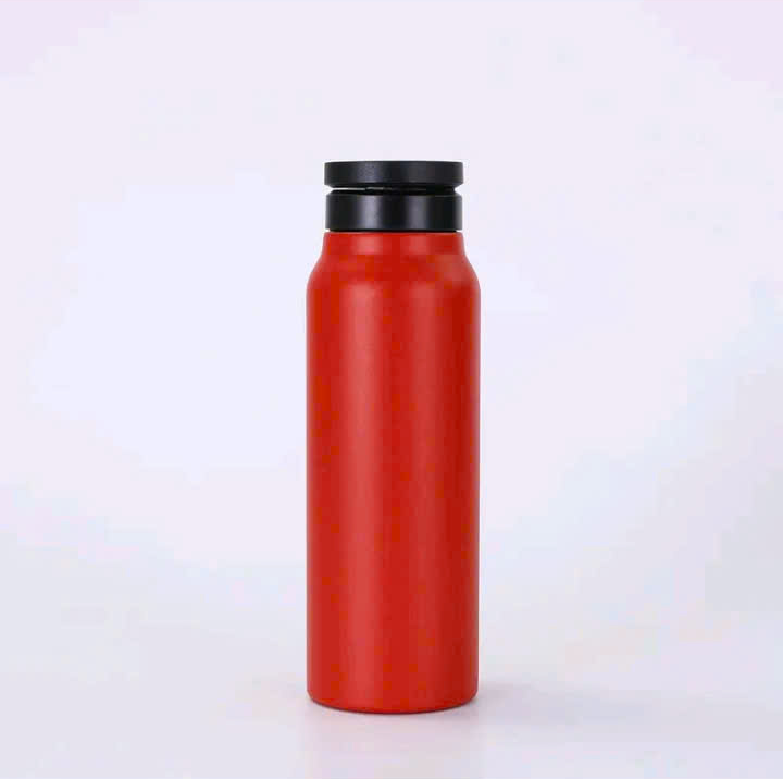 Water Bottle With Magnetic Phone Holder