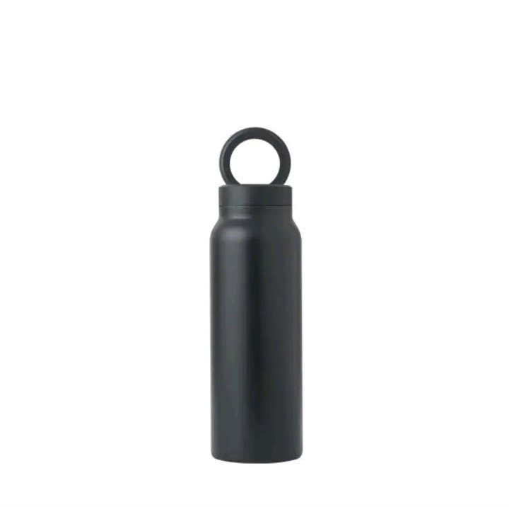 Water Bottle With Magnetic Phone Holder